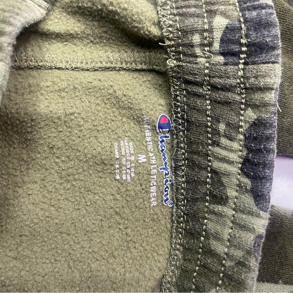 Champion Kids Camo Sweatpants - Olive - Picture 2 of 4